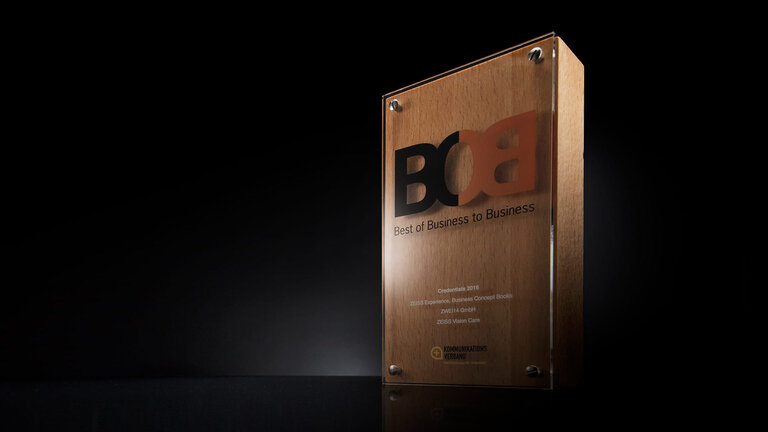 BOB Award von ZWEI14 für Maßnahmen von ZEISS