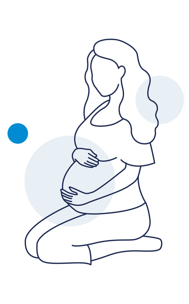 Illustration Schwangerschaft 